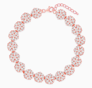 Screenshot 2026-06-16 105458 Rose Gold Studded Flower Bracelet