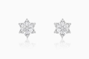 Screenshot 2026-06-16 110216 Silver Flowery Snowflake Studs
